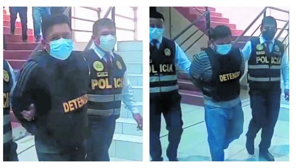 Cuatro hombres, uno de ellos de Trujillo, fueron intervenidos con dos bolsas y un maletín de accesorios.