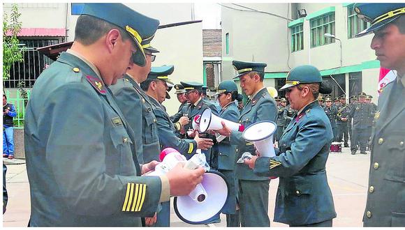​General PNP: En Junín hay un policía por cada 400 ciudadanos 