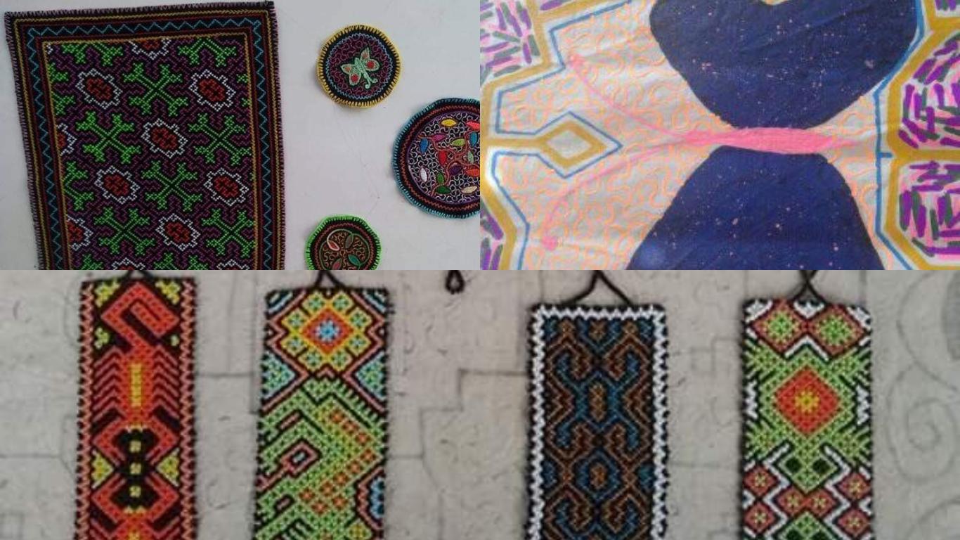Comunidad Shipibo-Conibo vende artesanía en Internet debido al coronavirus. (Foto: Facebook Ronin Koshi)