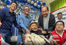 Huánuco: celebran el cumpleaños del hombre más longevo del Perú