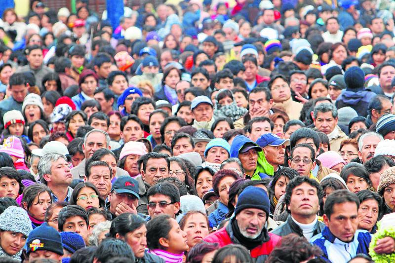 Junín tiene 1 millón 341 mil habitantes