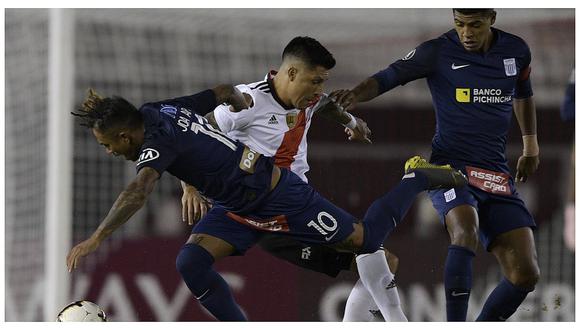 Alianza Lima cayó goleado 3-0 ante River Plate por la Copa Libertadores (VIDEO)