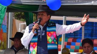 Gobernador regional de Huancavelica pide a dirigentes no ahuyentar a los ministros