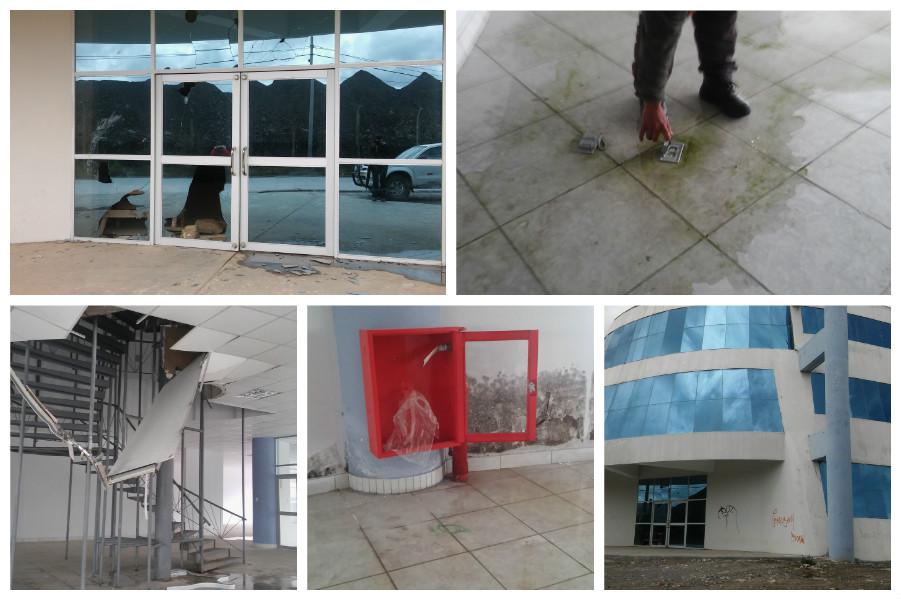 Sustraen materiales de Palacio de la Juventud