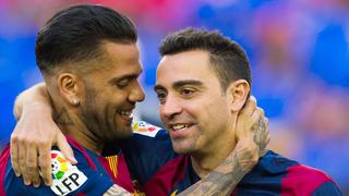 Xavi Hernández agradeció a Dani Alves por sus años en Barcelona: “Eres un ejemplo”