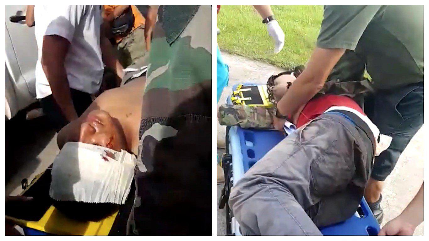 ​Ucayali: Cuatro policías son heridos en emboscada narcoterrorista (VIDEO)