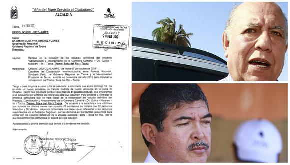 Ante innumerables accidentes en la Costanera, alcalde de Tacna toma esta decisión 