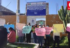 Huancayo: Protesta de usuarios suspende desalojo del puesto de salud Ramiro Prialé (VIDEO)