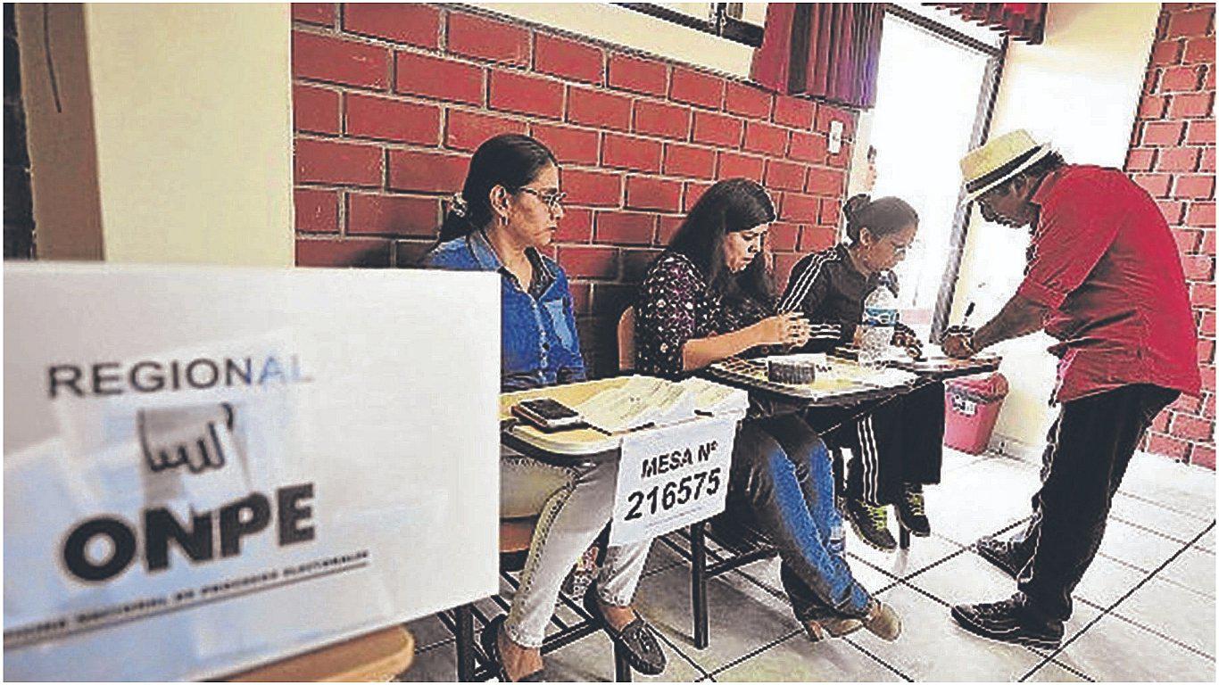 Veintiséis listas de 16 partidos políticos están improcedentes 