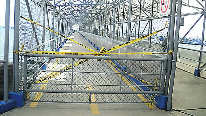 Protesta por cierre del desembarcadero El Chaco