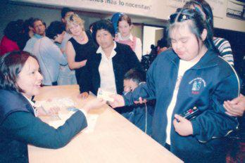 Jóvenes especiales
 tendrán trabajo