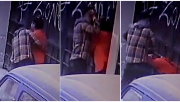 Ladrón ataca con desarmador a una estudiante para robarle en SJM (VIDEO)