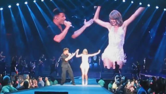 Facebook: Dúo entre Taylor Swift y Ricky Martin se convierte en viral