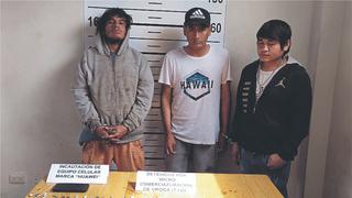 Caen tres presuntos integrantes de banda dedicada a la venta de drogas en Trujillo
