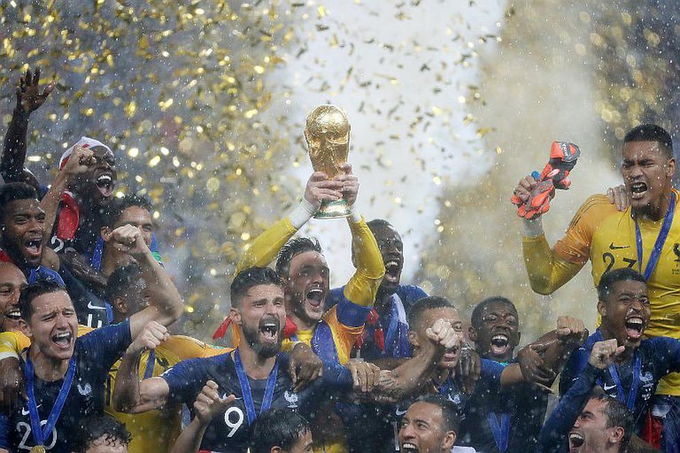 Alegría y lágrimas: Francia es el nuevo Campeón del Mundo (GALERÍA)