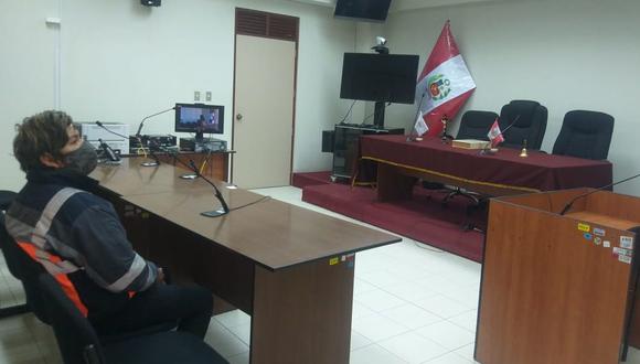 José Coaquira fue enviado a prisión luego de la audiencia virtual en Moquegua. (Foto: Difusión)