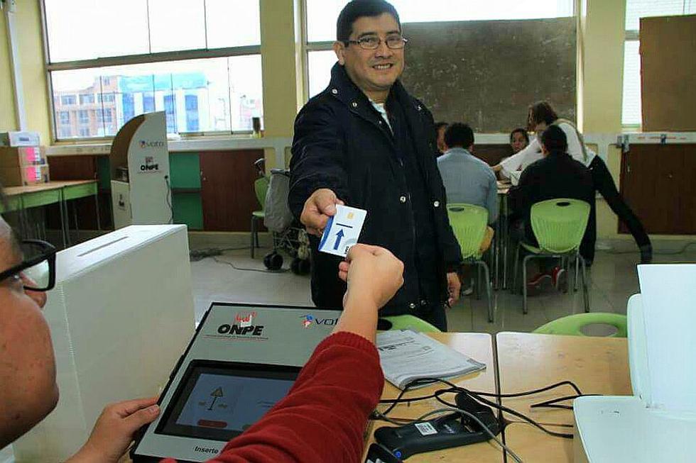 Elecciones 2018: Sepa cómo emitir su voto electrónico este 7 de octubre (FOTOS)