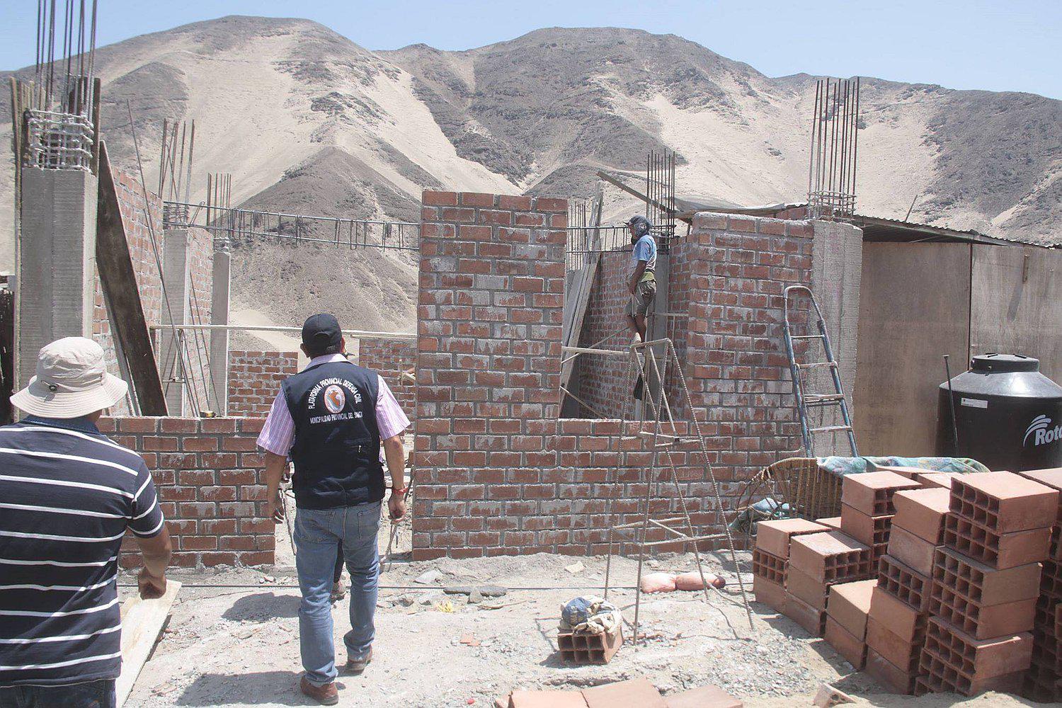 Chimbote: Defensa Civil de comuna provincial verificará módulos de vivienda que entregó Cofopri