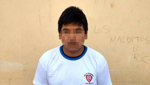 Trujillo: Sorprenden a menor de edad con un revólver dentro de colegio