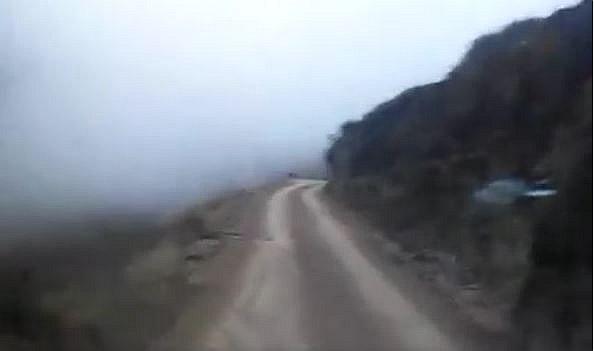Carretera mortal, este es el tramo que los choferes temen pasar en la Selva Central (VIDEO)