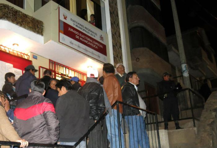 Emiten resultados finales de Angaraes