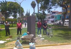 Alistan busto de padre Luis Mellado Manzano declarado benefactor de Tacna