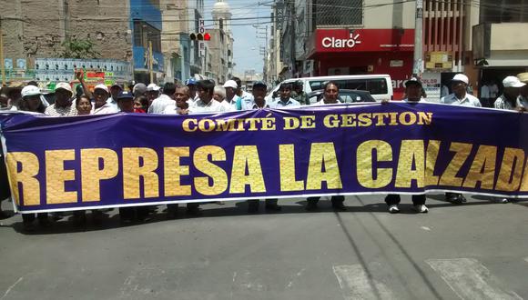 Agricultores marchan pidiendo ejecución de represa La Calzada (Video)