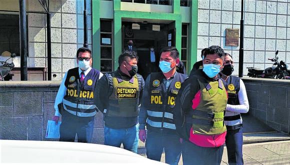 Miembros de ‘Los coritos cibernéticos’ tienen antecedentes por multiples denuncias de estafas en Arequipa y otras ciudades del país. (Foto: Difusión)