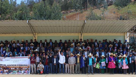 Piura: Presidente del Poder Judicial se reúne con cientos de ronderos en la Meseta Andina