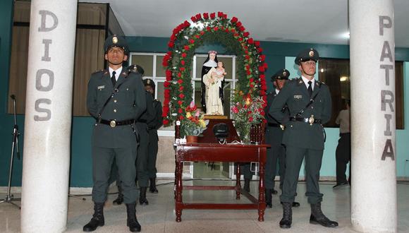 Chiclayo: Policía celebró aniversario con ceremonia a Santa Rosa de Lima (VIDEO)
