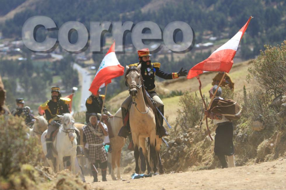 Con escenificación recuerdan a cientos de muertos en batalla con chilenos (FOTOS)