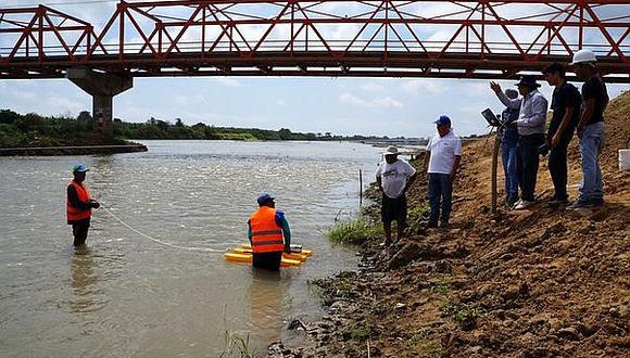 Incrementa el caudal del río Tumbes tras lluvias en Ecuador
