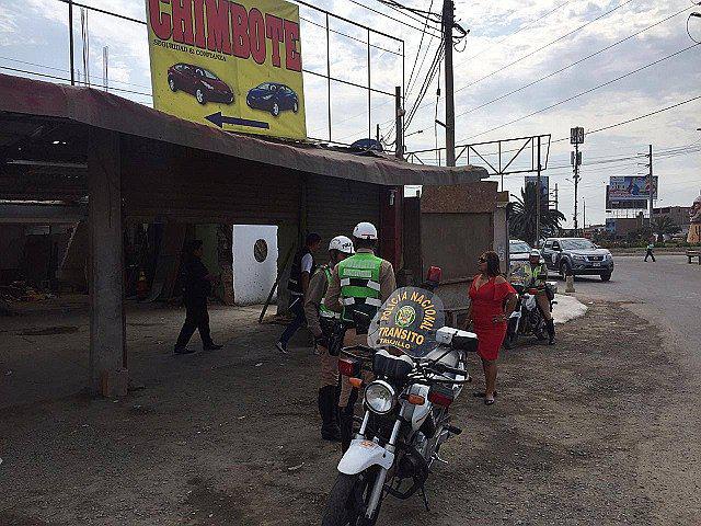 Intervienen paraderos de autos que cubre ruta Trujillo-Chimbote y viceversa 