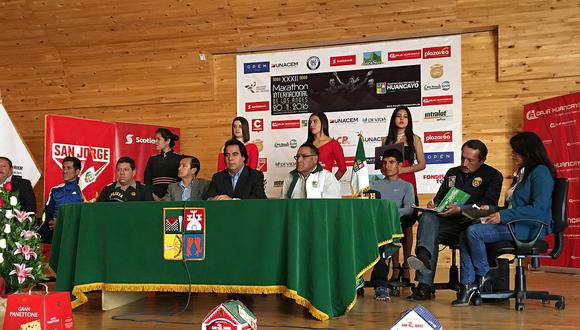Más de 200 atletas participarán en la XXXII Marathon Internacional de Los Andes