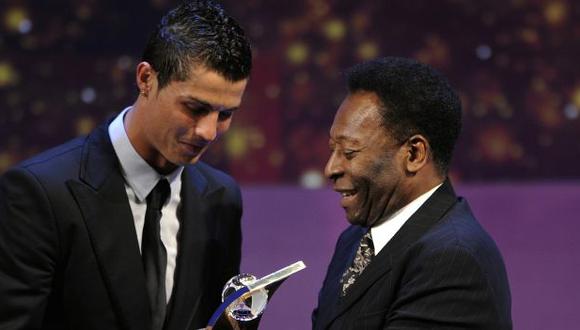 Pelé reaccionó así en Instagram tras ver batido su récord por Cristiano Ronaldo. (Foto: AFP)
