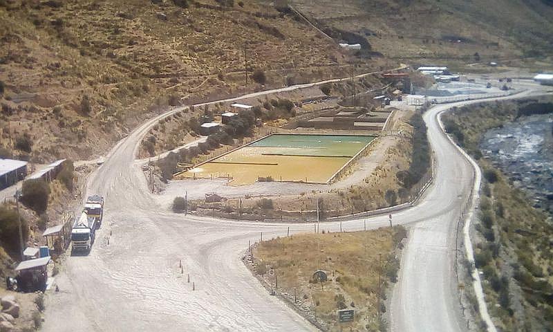 Producción de oro cae 80% en Orcopampa