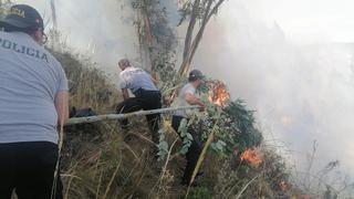 Ola de incendios forestales en la región Junín