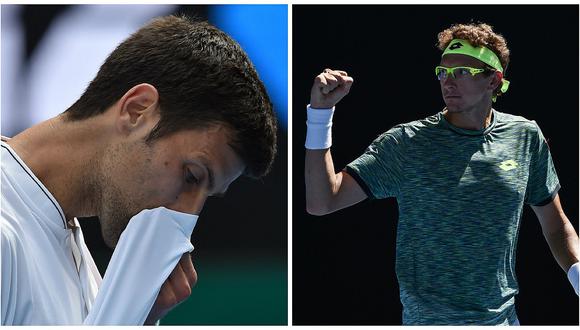 Novak Djokovic fue eliminado del Abierto de Australia por el 117 del mundo (VIDEO)