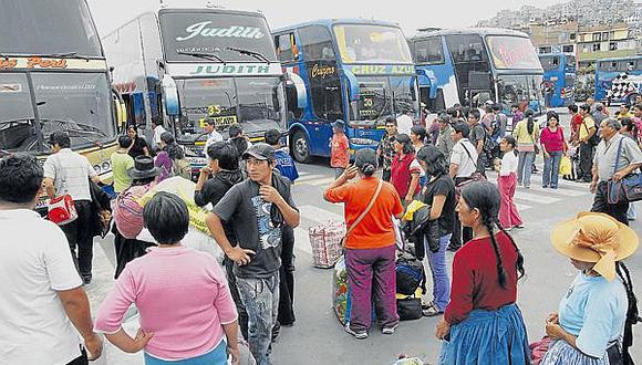 ​Semana Santa: se duplican precios de pasajes hacia el centro del país