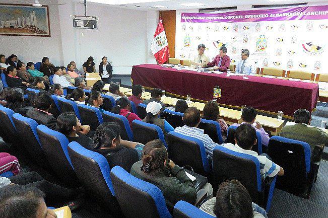 Concejo de Gregorio Albarracín aprueba PIA por 45 millones de soles