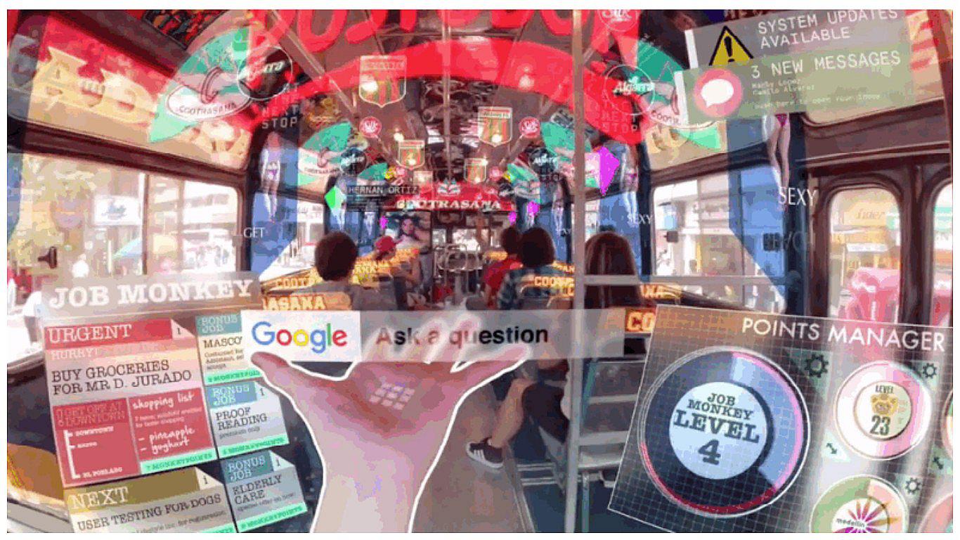 YouTube: Así verán nuestros ojos la realidad aumentada en el futuro(VIDEO)