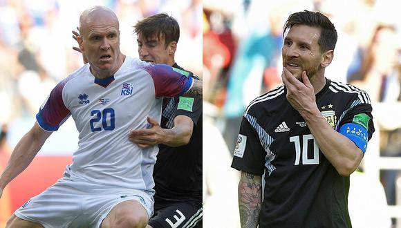 Argentina vs. Islandia: 'Albicelestes' empataron 1-1 con 'Vikingos' en su debut en Moscú