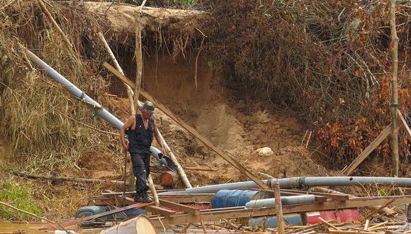 Destruyen equipos de minería ilegal en Reserva Nacional Tambopata