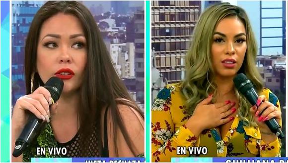 Modelo Giulliana Barrios hace acusación contra su ex amiga Aída Martínez (VIDEO)