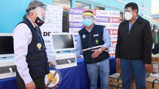 Entregan equipos de ventilación para pacientes COVID-19 en Cusco (FOTOS)