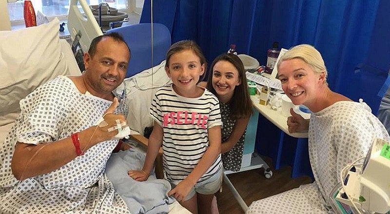 Mujer dona un riñón a su ex esposo para salvar vida del padre de sus dos hijas