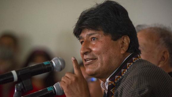 El expresidente de Bolivia, Evo Morales, criticó a la OEA por generan crisis en Nicaragua tras elecciones donde ganó Daniel Ortega. (Foto: Claudio Cruz / AFP)