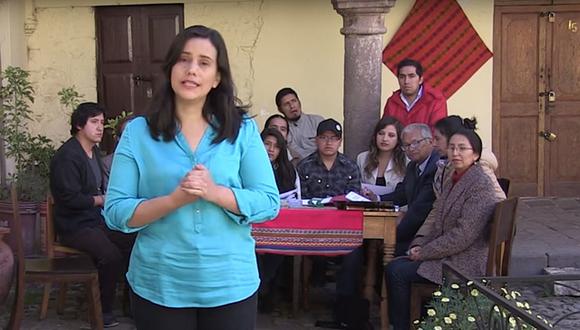 Verónika Mendoza calienta motores para las elecciones presidenciales 2016
