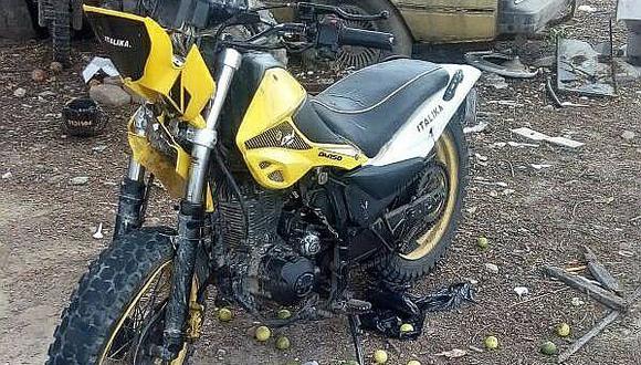 Un motociclista muere en accidente de tránsito