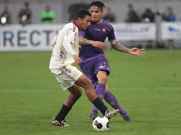 Euroamericana: La Fiorentina venció por 1 a 0 a Universitario 
